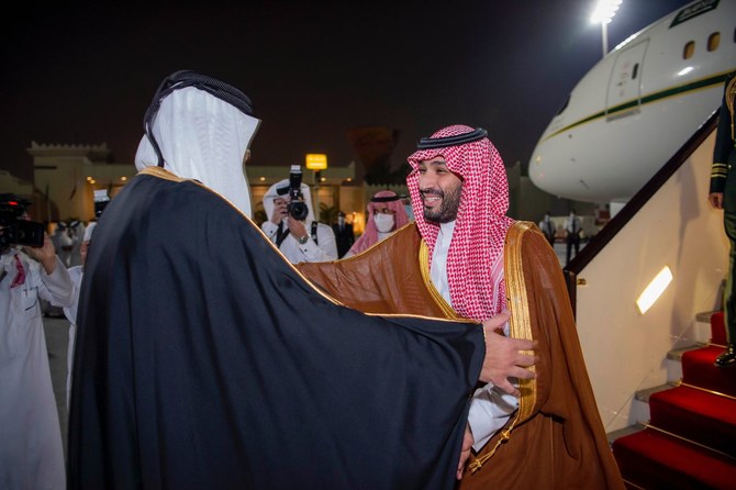 Saudi Arabia’s Crown Prince Arrives In Qatar, Meets Emir - Defencenet.ae