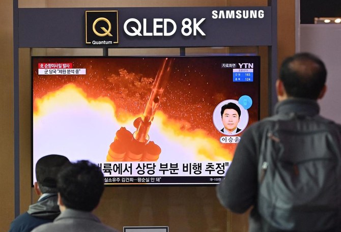 North Korea fires two suspected cruise missiles Seoul says