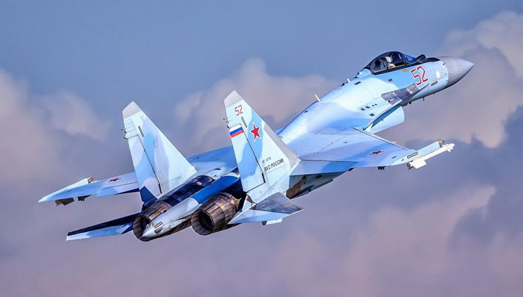 Russian Su-35S take over the protection of Belarusian airspace ...